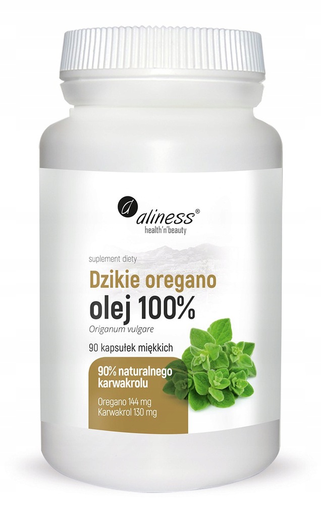 ALINESS OLEJ Z DZIKIEGO OREGANO 100% 90 KAPS