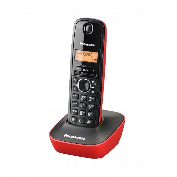 Купить PANASONIC KX-TG1611 Dect/КРАСНЫЙ: отзывы, фото, характеристики в интерне-магазине Aredi.ru