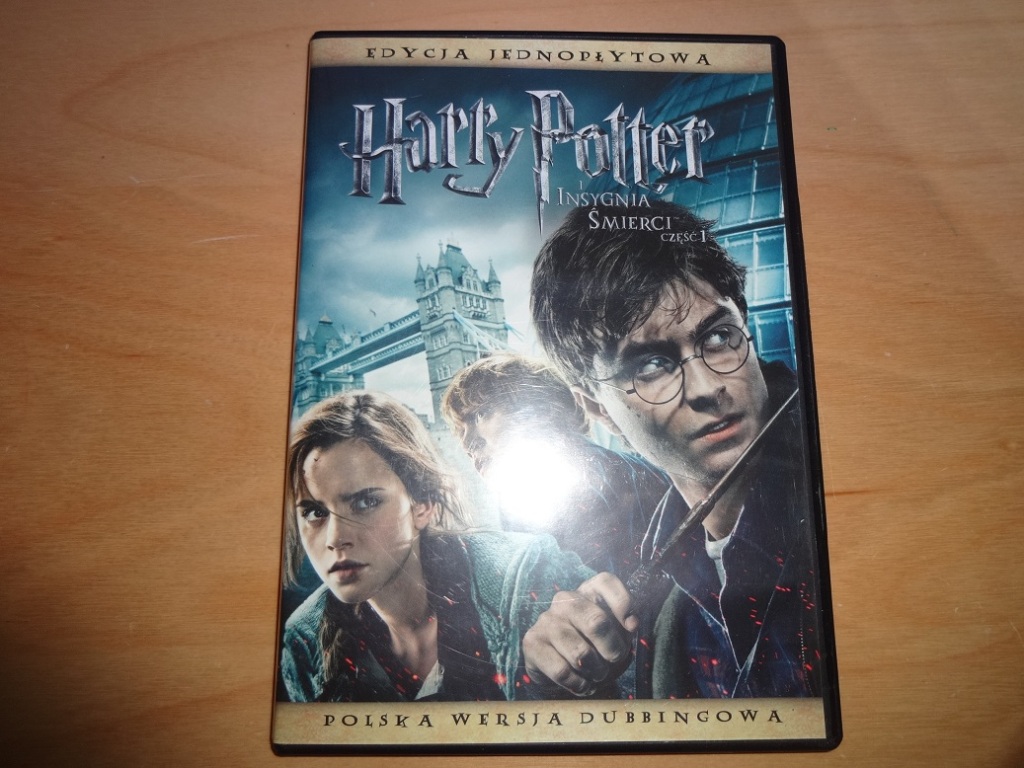 DVD  HARRY POTTER I INSYGNIA SMIERCI CZESĆ 1 DVD