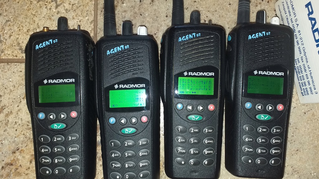 RADIOTELEFON RADMOR AGENT02 31020-K krótkofalówka