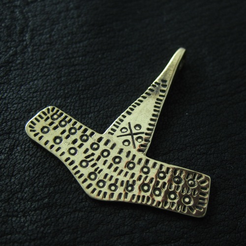 MJOLNIR MŁOTEK MŁOT THORA Z DANII (BRĄZ)