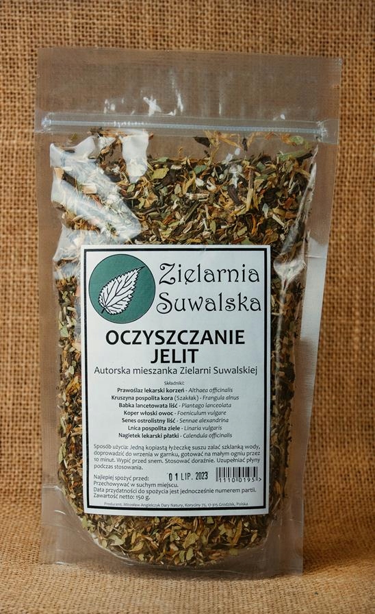 Oczyszczanie jelit 150 g - Zielarnia Suwalska - Mi