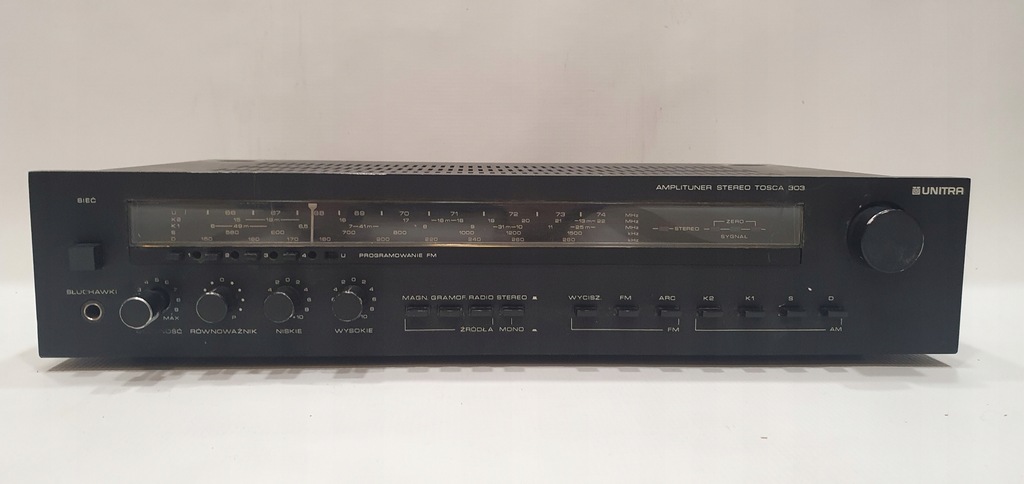 AMPLITUNER UNITRA TOSCA AWS-303 PO PRZĘGLĄDZIE