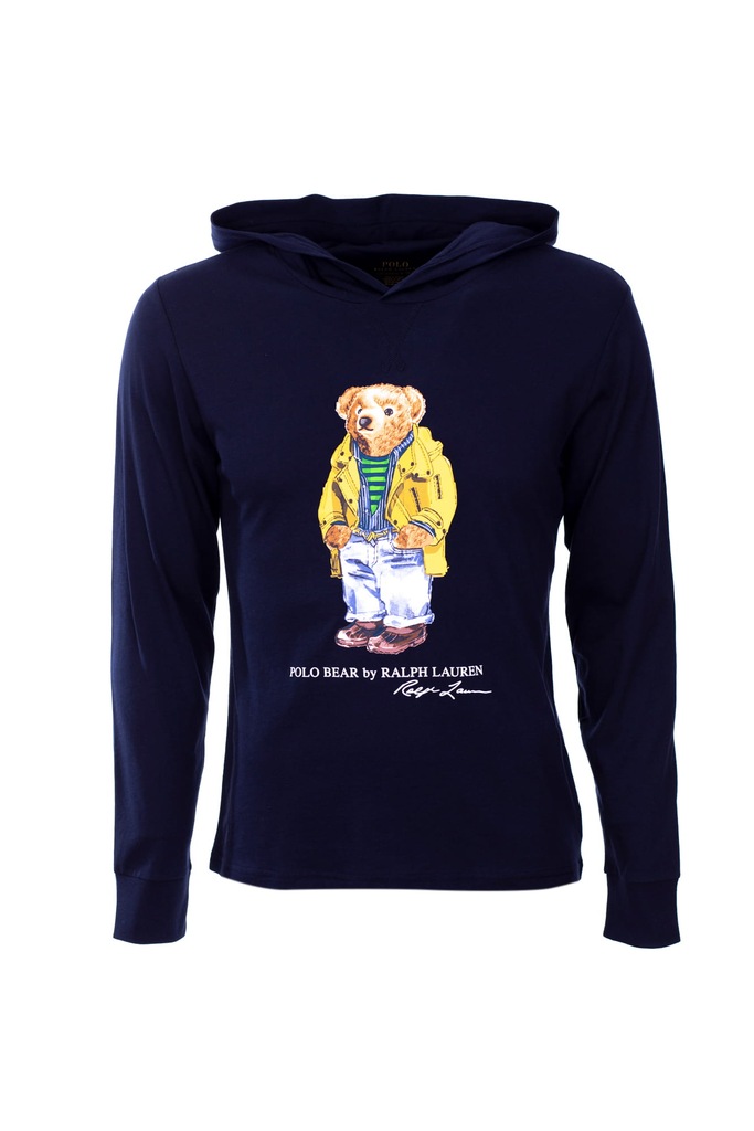 POLO Ralph Bluzka Koszulka męka Logo Bear rozm. M