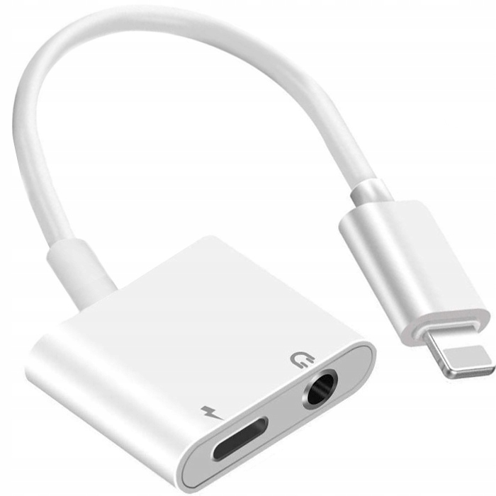 ADAPTER DO SŁUCHAWEK PRZEJŚCIÓWKA JACK DO IPHONE
