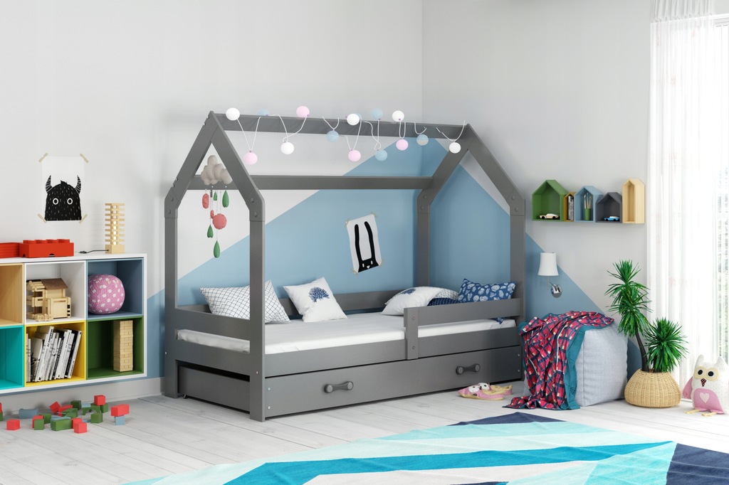 Купить Детская кровать Домик, каркас, матрас от INTERBEDS: отзывы, фото, характеристики в интерне-магазине Aredi.ru