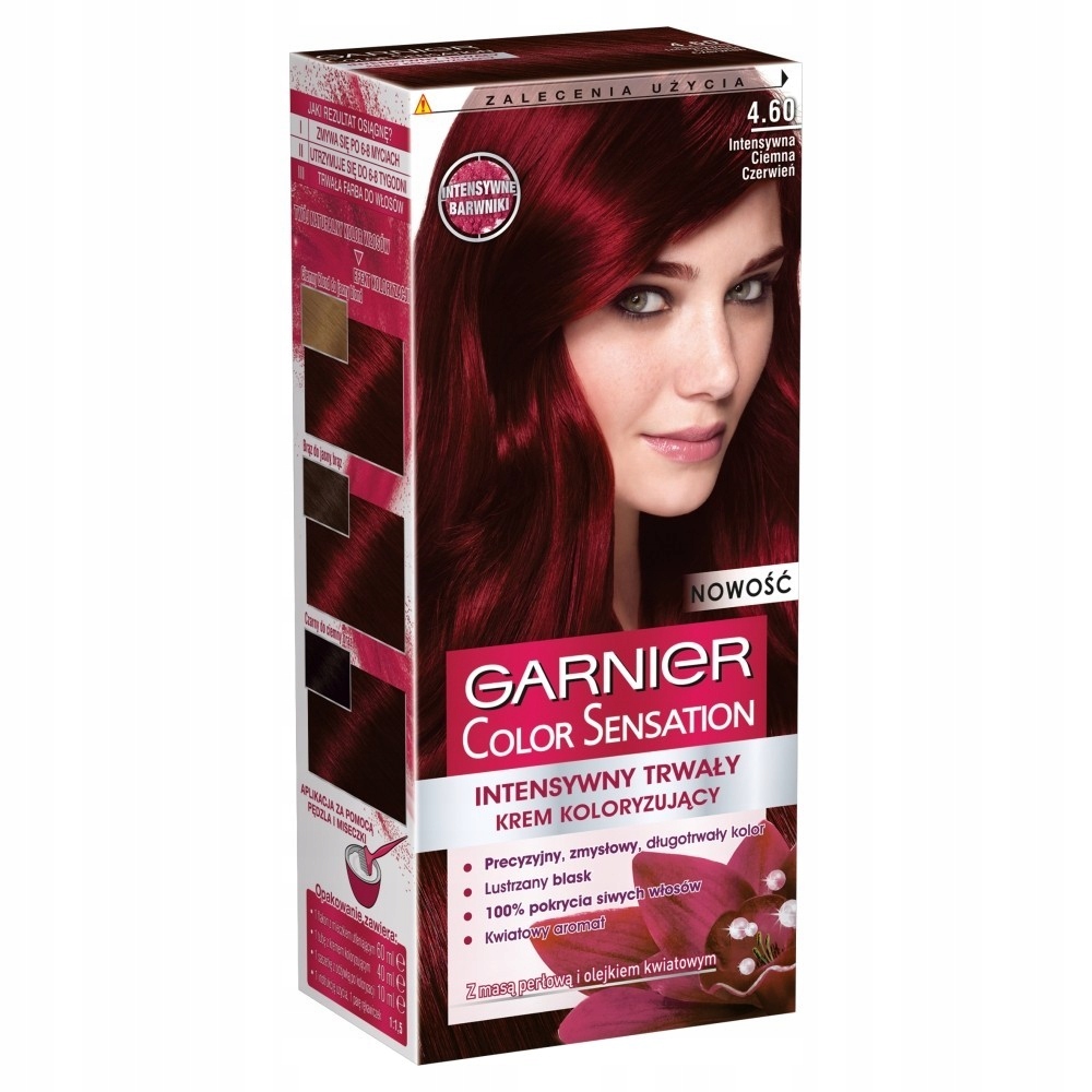 Garnier Color Sensation Krem koloryzujący 4.60 Red