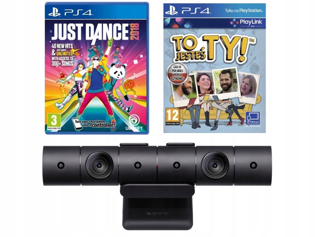 SONY PLAYSTATION 4 SLIM 1TB +KAMERA +JUST DANCE 7686212863 oficjalne archiwum Allegro