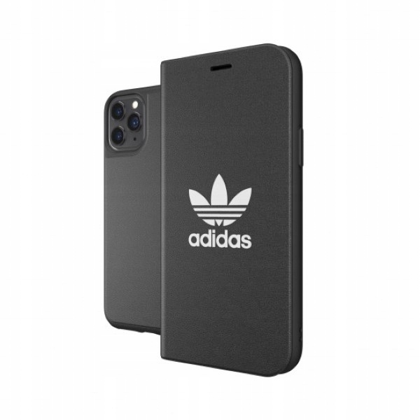 Adidas OR Booklet Case BASIC iPhone 11 Pro czarno-