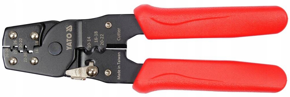 SZCZYPCE DO ZACISKANIA KONEKTORÓW 0.08-6 MM2, 2 FUNKCJE YT-2256