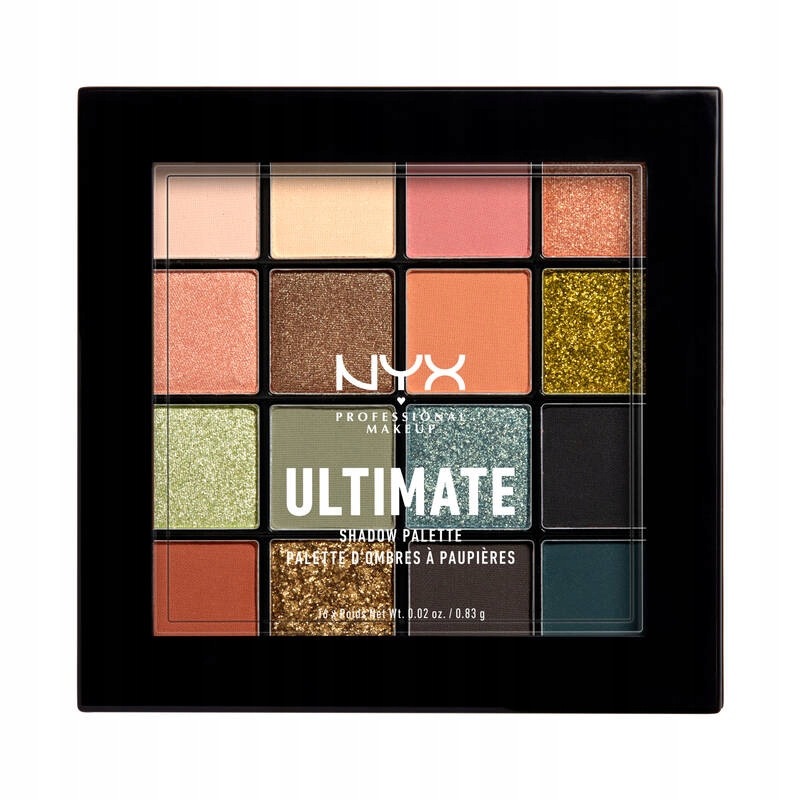 NYX - ULTIMATE - UTOPIA Paleta cieni do powiek