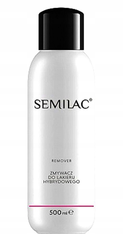 Semilac Zmywacz lakieru hybrydowego Remover 500ml