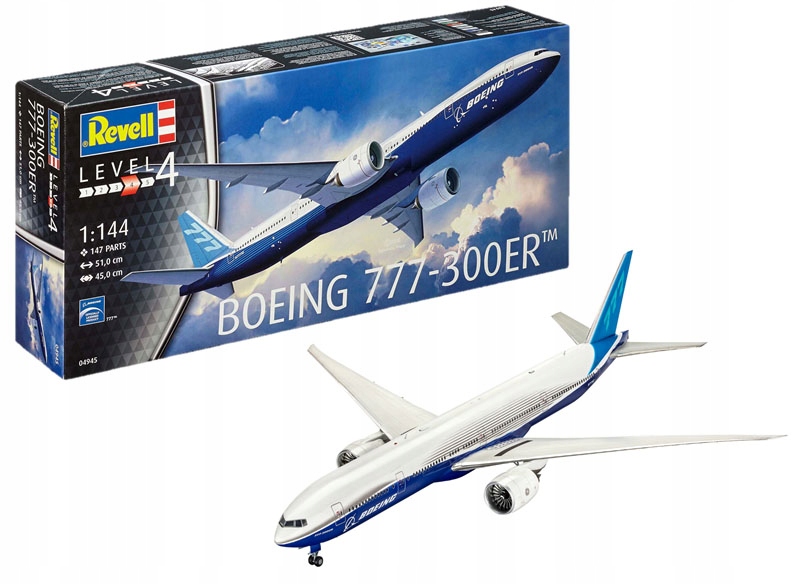 Model do sklejania Revell Boeing 777-300ER 04945