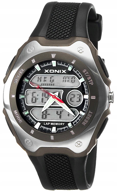Zegarek Młodzieżowy XONIX Dual Podświetlenie Timer