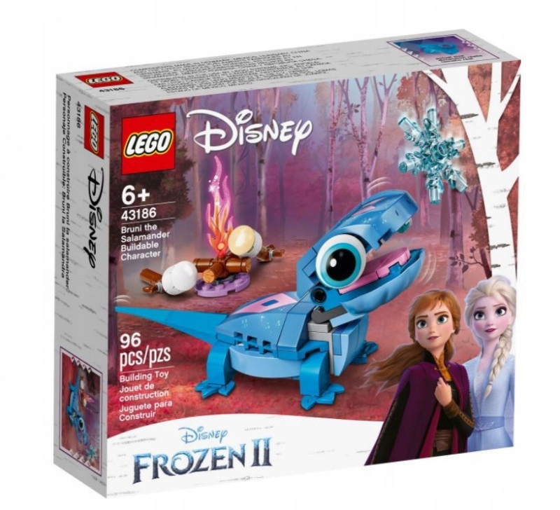 Klocki Disney Princess Salamandra Bruni 43186