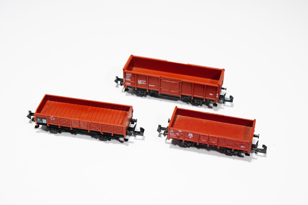 3szt. Wagon Towarowy Trix Skala N 1:160