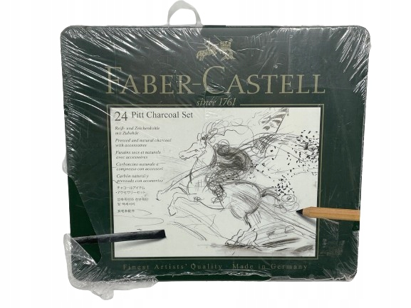 Faber-Castell 24 Pitt Charcoal Set Zestaw węgli rysunkowych