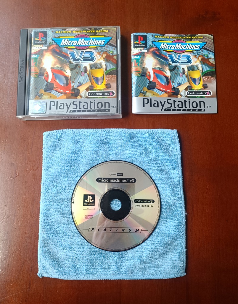 MICRO MACHINES V3 PSX PS1 PLAYSTATION