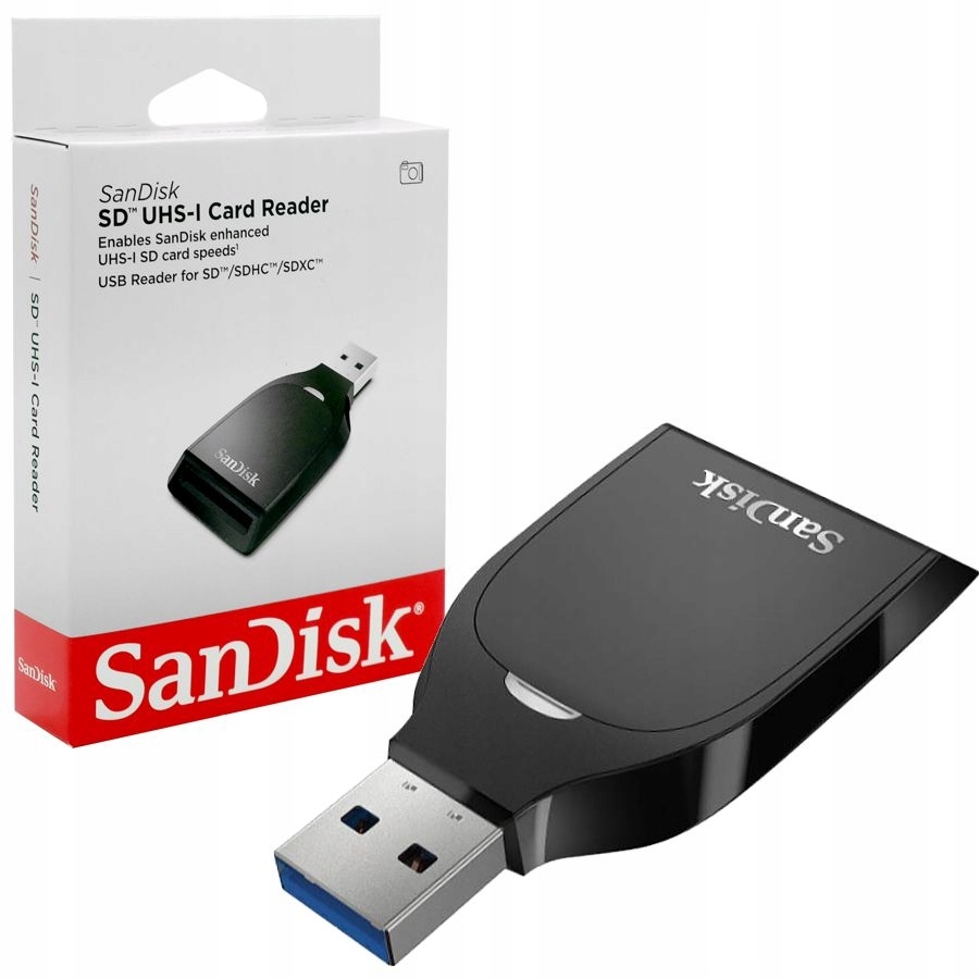 Купить Устройство чтения карт памяти SanDisk SD SDHC UHS-I USB 3.0: отзывы, фото, характеристики в интерне-магазине Aredi.ru