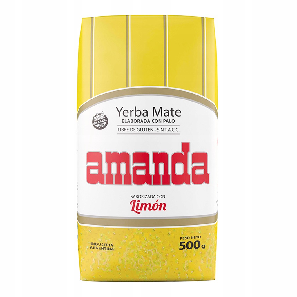 Yerba Mate Amanda Limon - Cytrynowa 0,5kg 500g