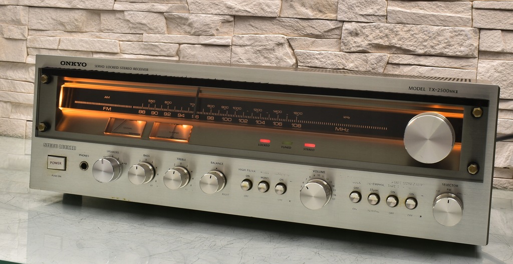 ONKYO TX2500 Mk2 Amplituner stereo vintage 12789805178 oficjalne