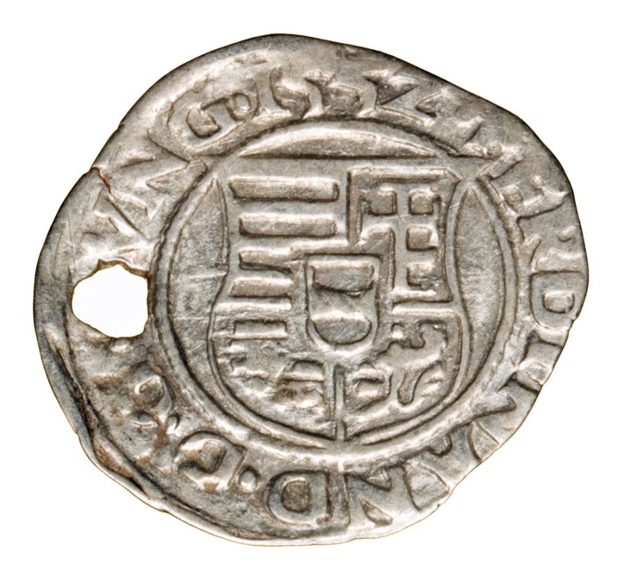Denar 1552 Ferdynand I Habsburg Węgry Kremnica