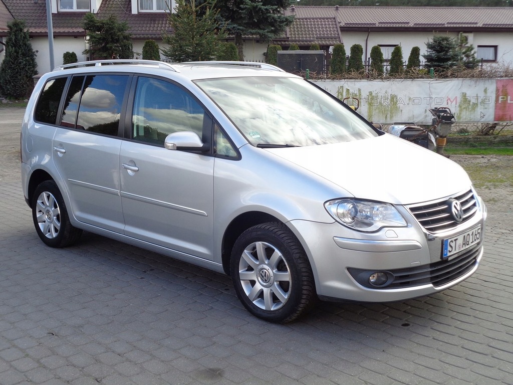 VW Touran 7 Osobowy Bogata Wersja 10655464258