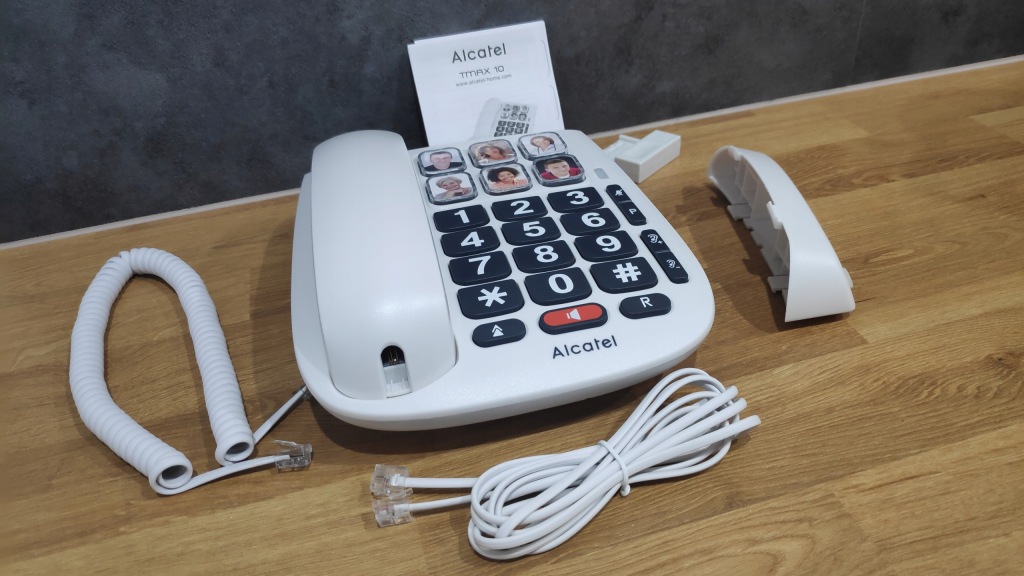 Telefon przewodowy Alcatel TMAX10