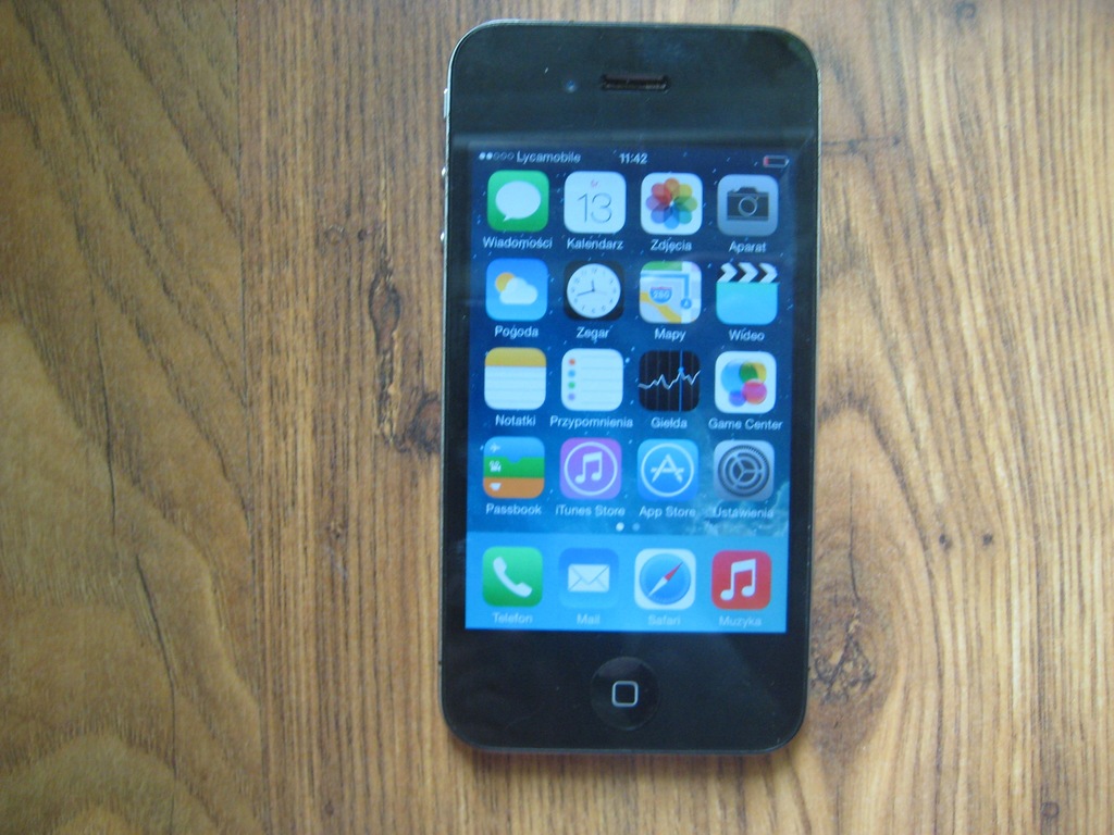 APPLE IPHONE 4 16GB BEZ BLOKAD BDB STAN FOTO