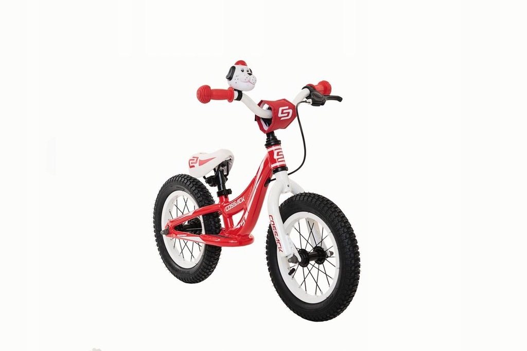 Rower dziecięcy aluminiowy biegowy Iggi czerwony 1