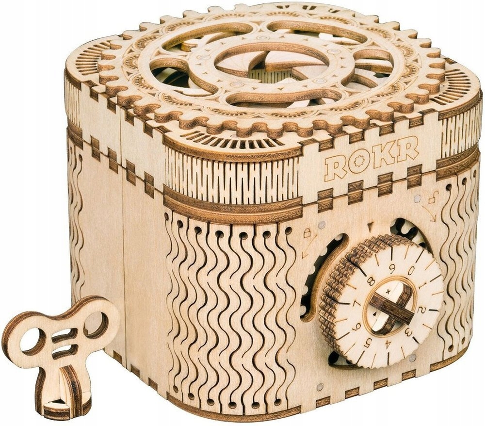 Купить ROBOTIME Деревянная модель-пазл сундук с сокровищами: отзывы, фото, характеристики в интерне-магазине Aredi.ru