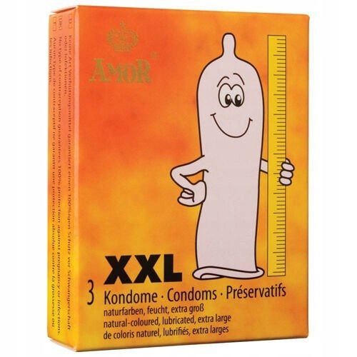 Prezerwatywy-Amor XXL 3pcs