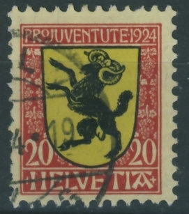 Szwajcaria 20 cent. - Pro Juventute 1924