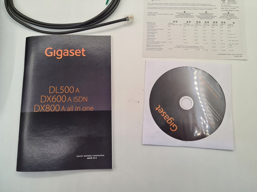 Купить GIGASET DX600A ТЕЛЕФОН ISDN SMS BLUETOOTH СЕКРЕТАРЬ: отзывы, фото, характеристики в интерне-магазине Aredi.ru