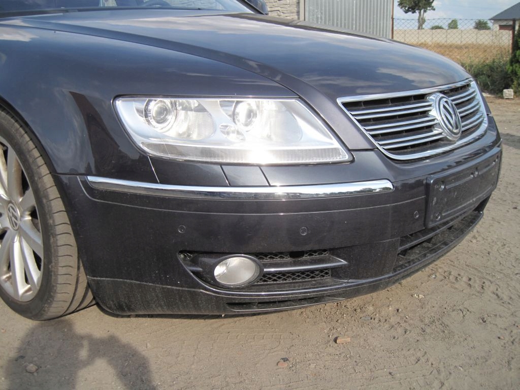 ZDERZAK PRZEDNI VW PHAETON KOMPLETNY LR7W W KOLOR