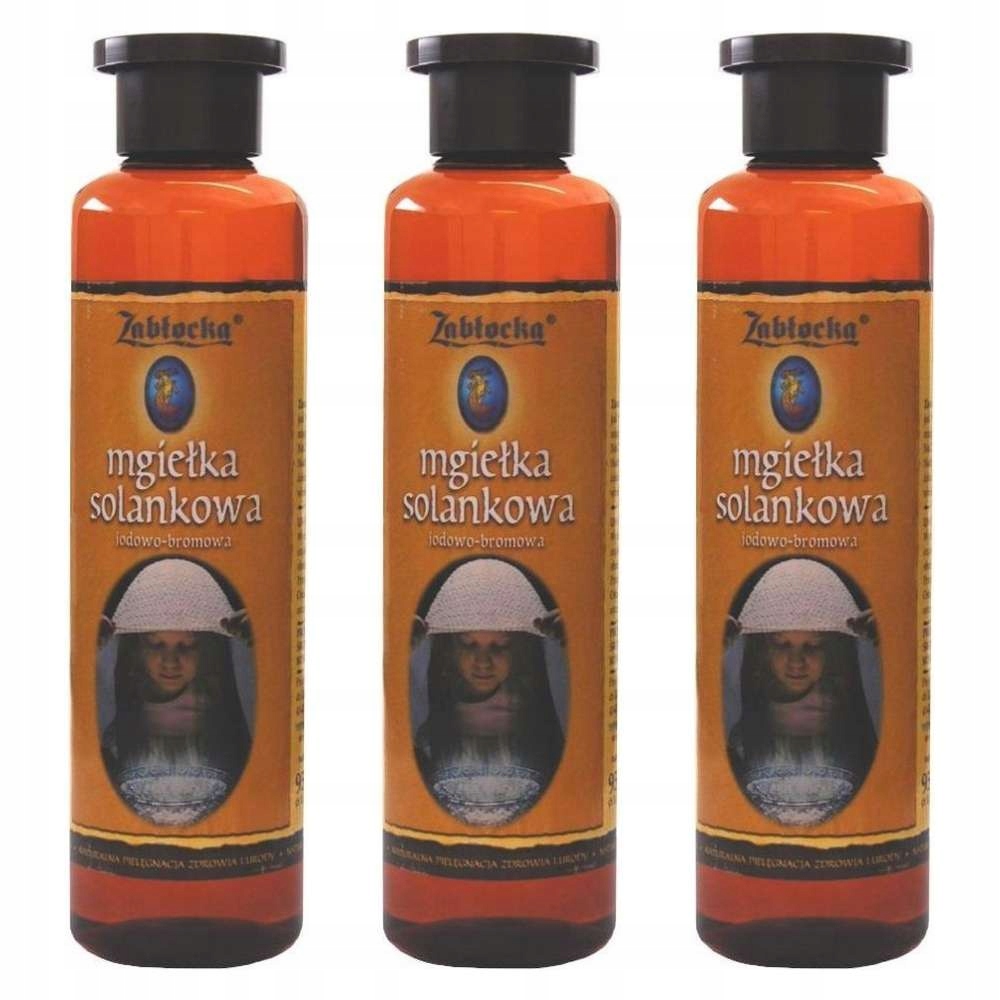 Zestaw 3 x Zabłocka Mgiełka Solankowa 950ml