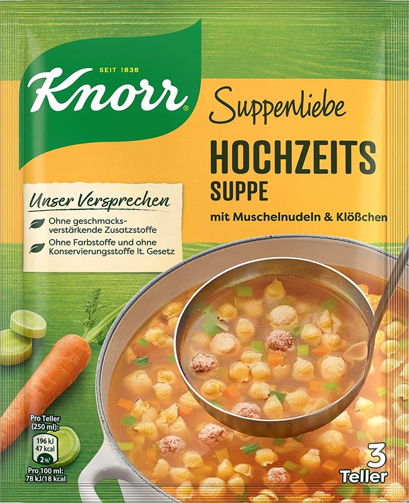 Knorr Zupa weselna 3 talerze 750 ml