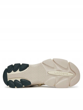 lacoste Sneakersy Męskie LACOSTE-749SMA0111 1Y5 OFF WHT/DK GRN biały