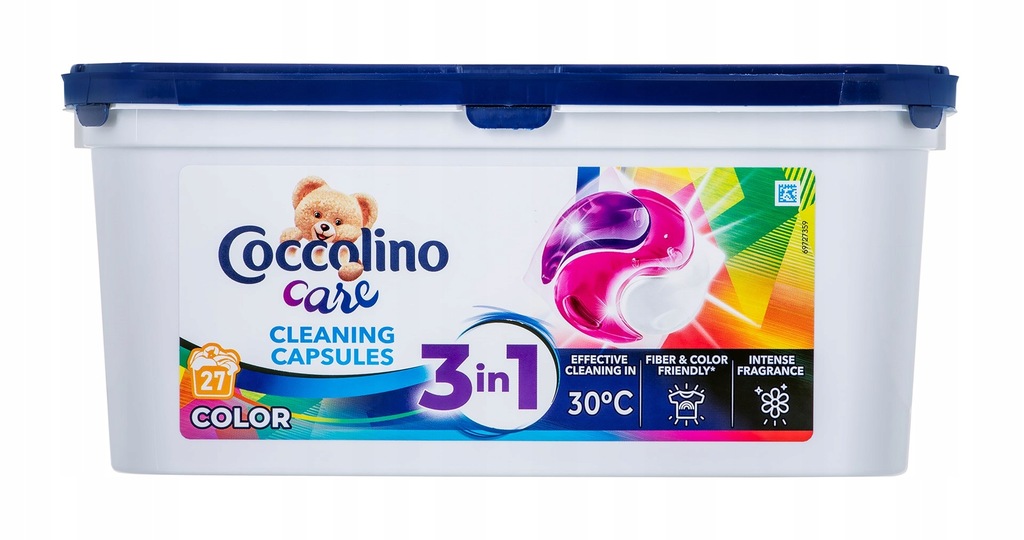 Coccolino Care kapsułki do prania tkanin kolorowych 27 prań