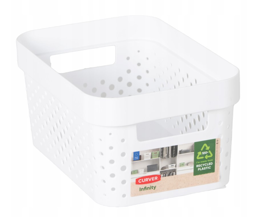 Pojemnik ażurowy CURVER INFINITY 4,5L biały 12669362717 oficjalne