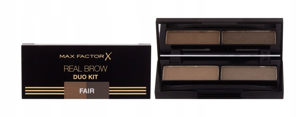 Zestawy i palety do brwi Max Factor 001 Fair Duo Real Brow 3,3g (W) (P2)