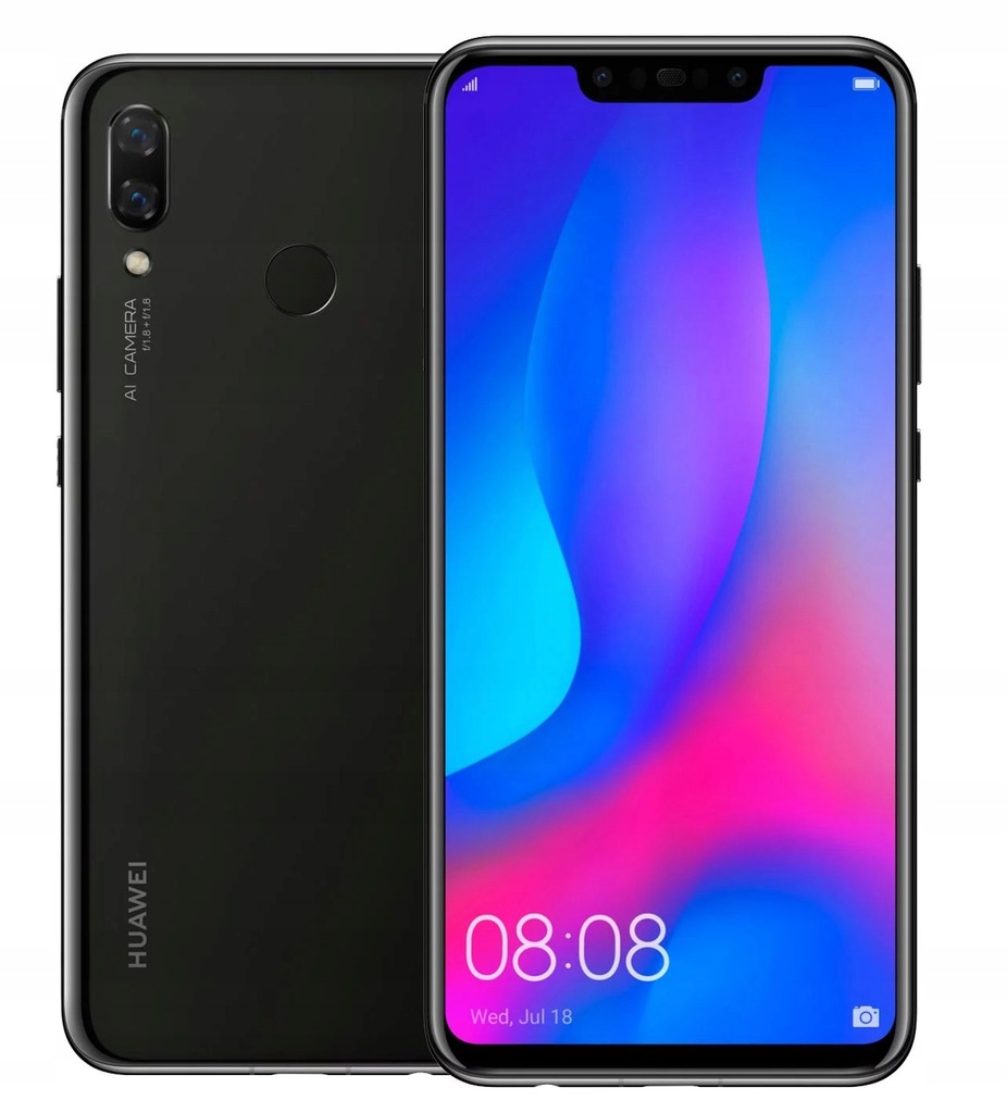 Smartfon Huawei Nova 3 4/128GB DS PAR-LX1 czarny