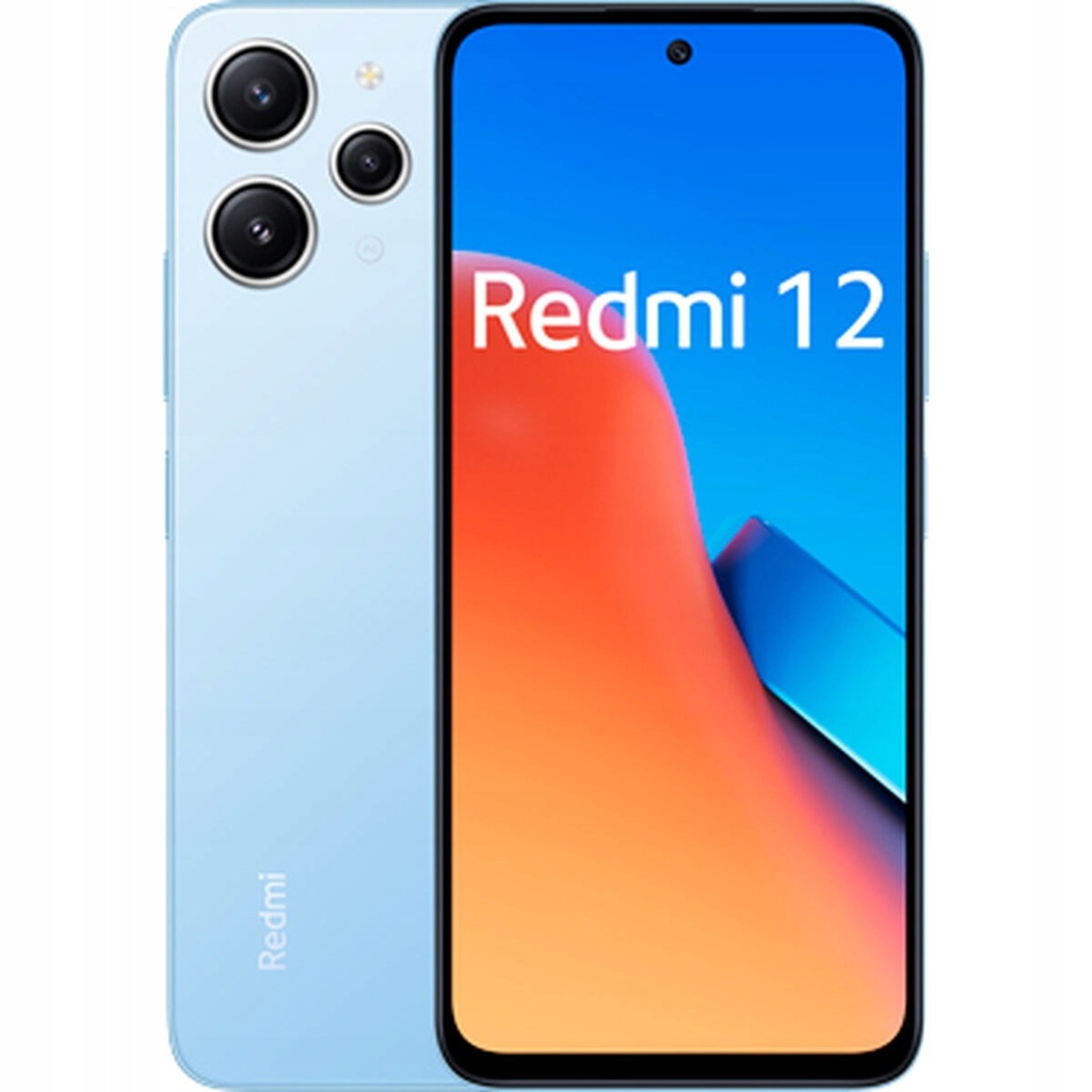 Smartfony Xiaomi REDMI 12 Niebieski Celeste 8 G