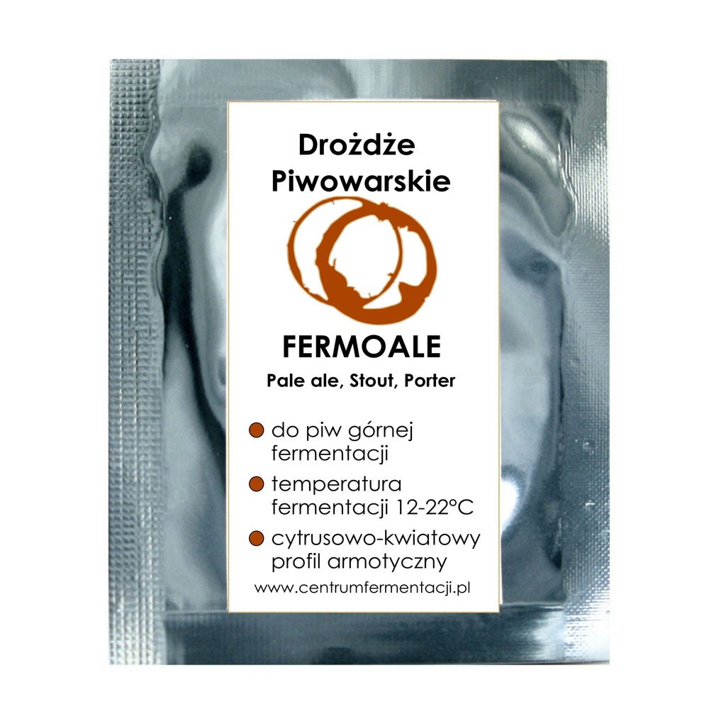 Drożdże piwowarskie do piwa - FERMOALE, 12g.