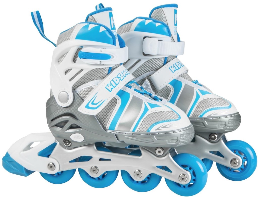 KIDZMOTION Rolki Regulowane Alu S 31-34 Blue