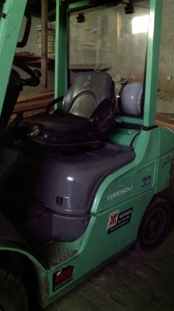 Wózek widłowy Mitsubishi FG 20 rok 2014 ew ZAMIANA