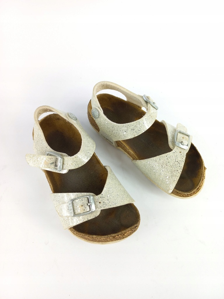 M01193 SANDAŁKI BROKATOWE BIRKENSTOCK 27