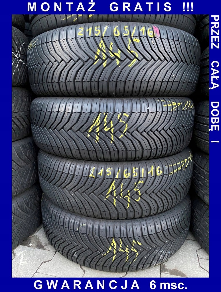 215/65/16 Michelin CrossClimate_6,5mm_4szt_(145)