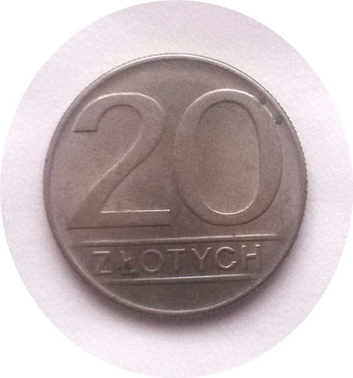 20 złoty 1987 rok