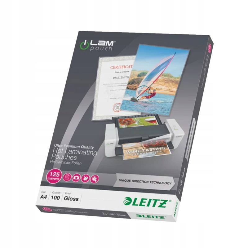 Folia do laminacji Leitz iLAM UDT A4 125 mic.